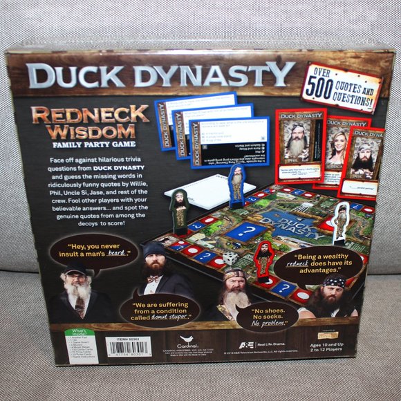3/$55❤️sealed Duck Dynasty board game Redneck Wisdom Family Party fun #80301 - Picture 2 of 5